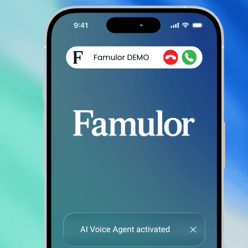 Famulor Voice AI Demo
